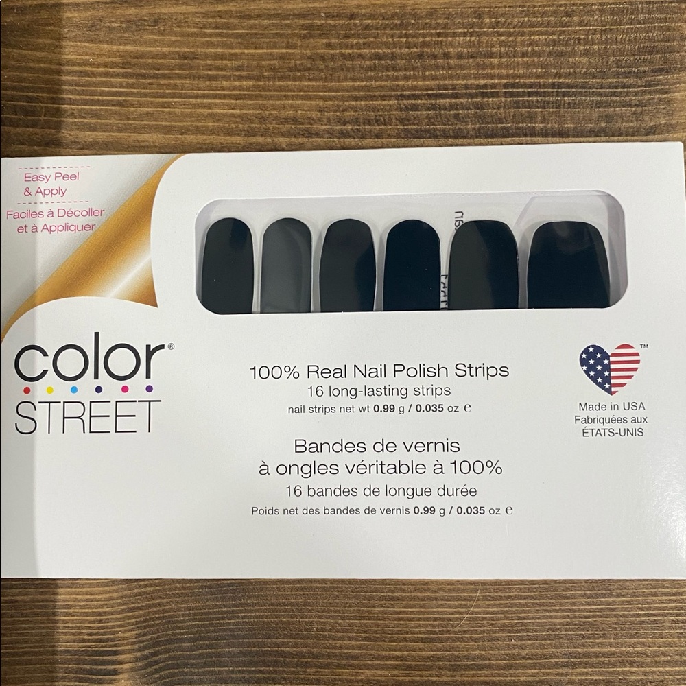 Color Street Midnight In Manhattan Manicure Set